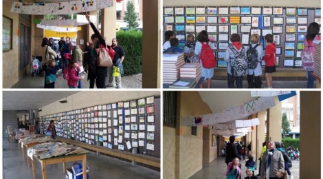 La fira del dibuix a l'escola Cor de Maria- Maria Reina.